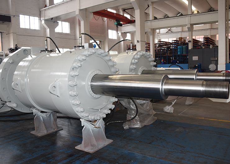 白鶴灘電站水輪機(jī)接力器，單機(jī)容量100萬千瓦